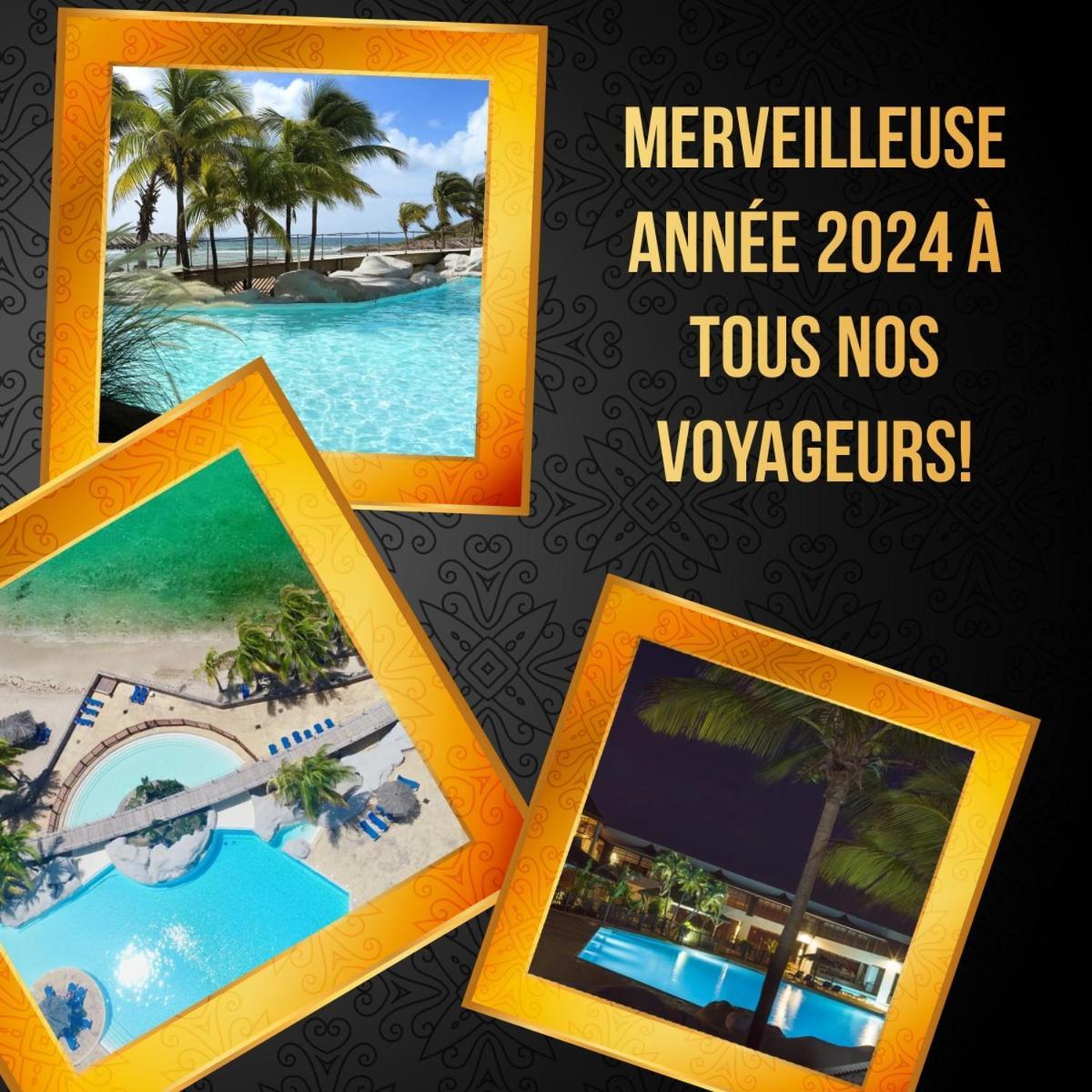 Magnifique Appartement Avec Vue Mer, Acces Direct A La Plage Et Piscine Surveillee Saint-Francois  Exterior foto